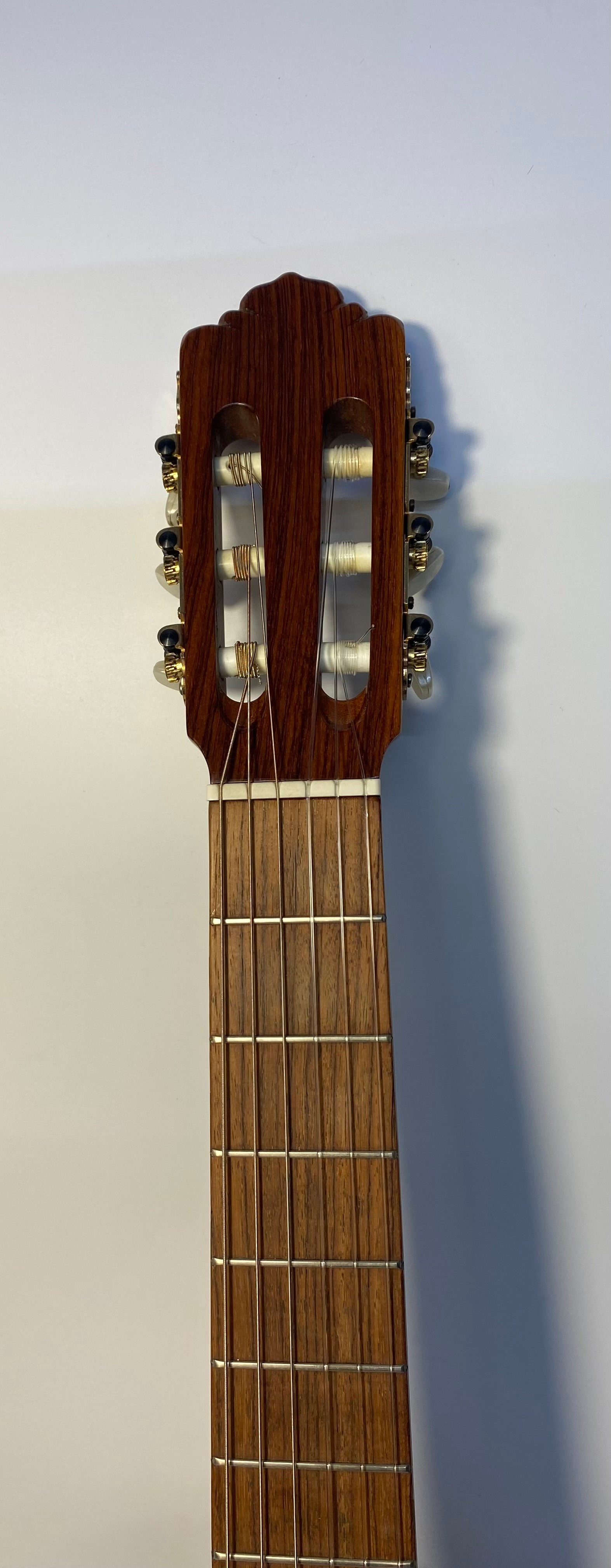 Manuel Rodriguez Model no. 02387 six string acoustic guitar with guitar bag - Image 4 of 6