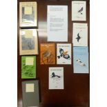 Collection Of Books On Ornithology. For further detailed information and condition of these