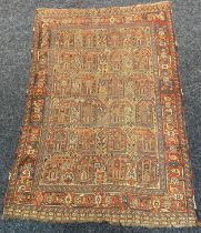 Geometric design Persian rug [197x136]
