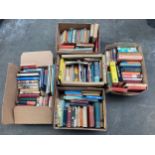 5 boxes of mixed genre books