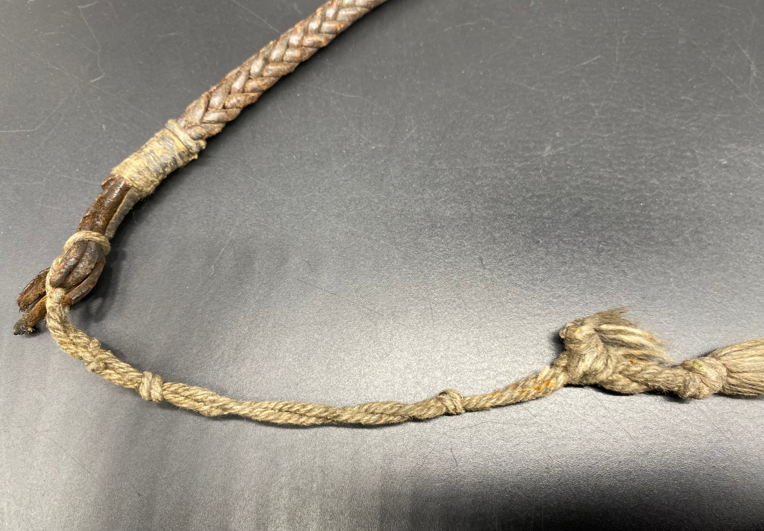 Antique bull whip [107.5cm] - Bild 5 aus 5