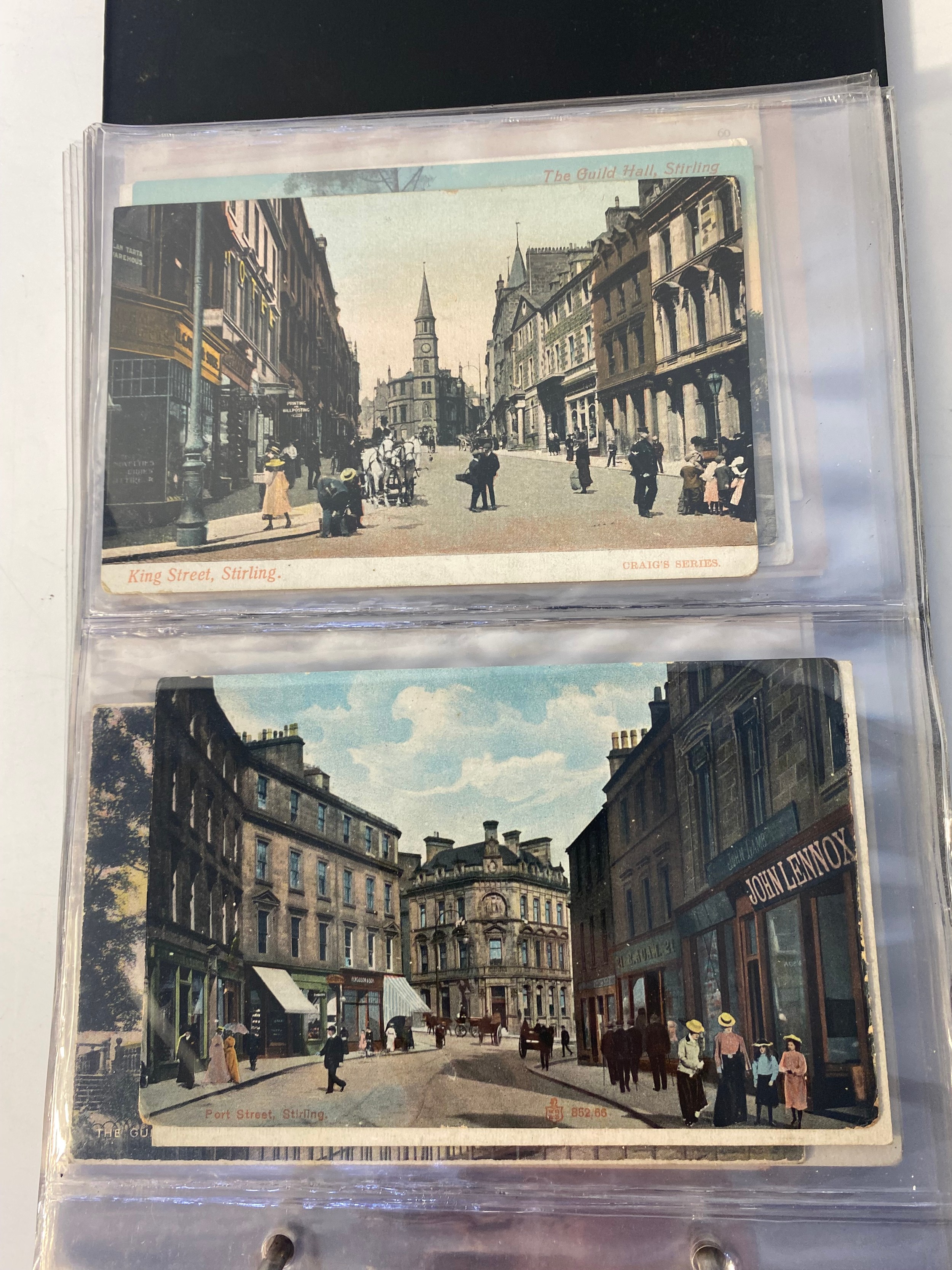 Vntage post card album [mainly Scottish] together with cigarette cards & antique photograph's of - Bild 11 aus 14
