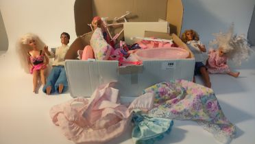 Collection of vintage Barbie dolls & accessories