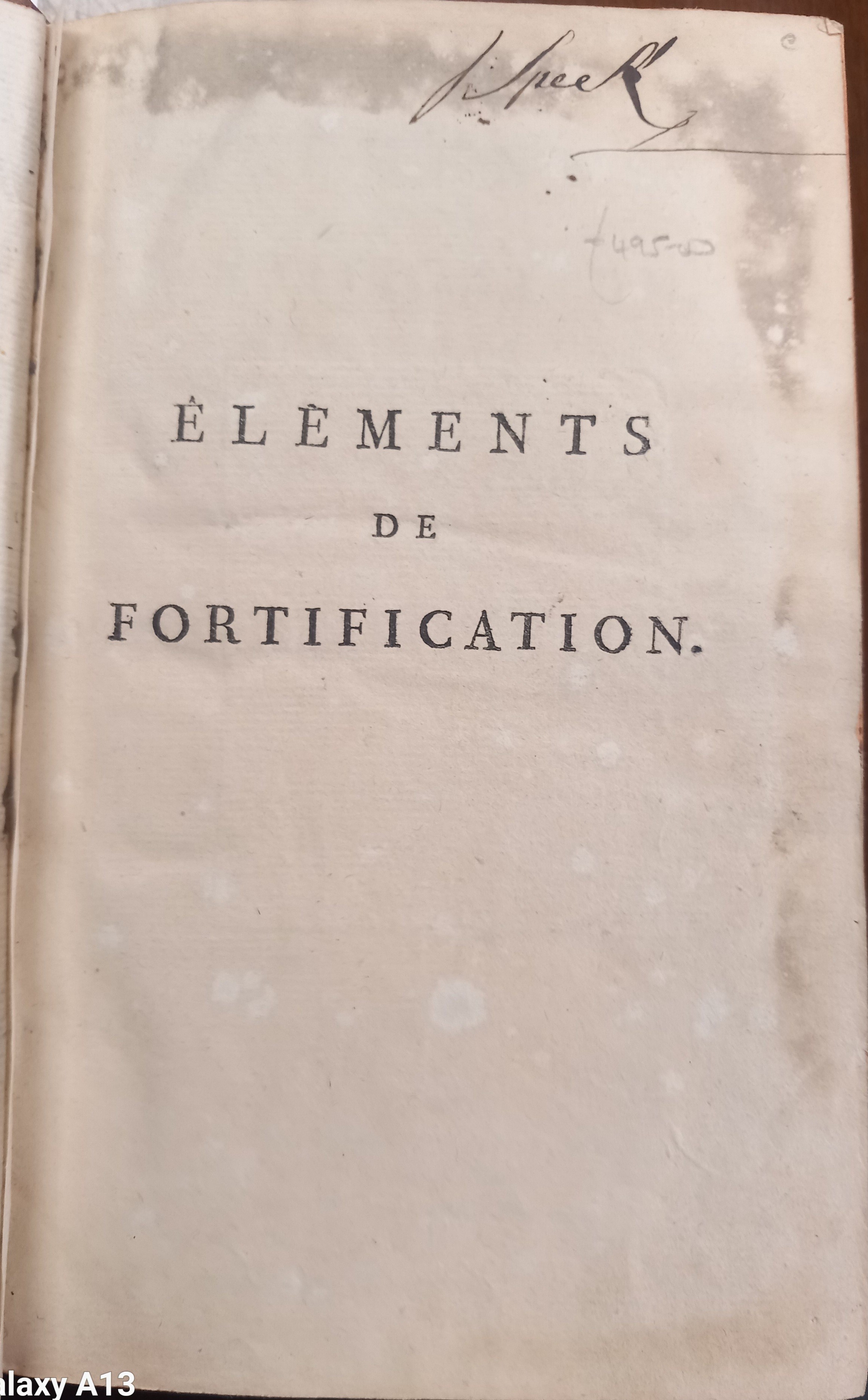 The BLOND, Guillaume Elements Of French Fortification.... the book instructs in the training of - Bild 9 aus 22