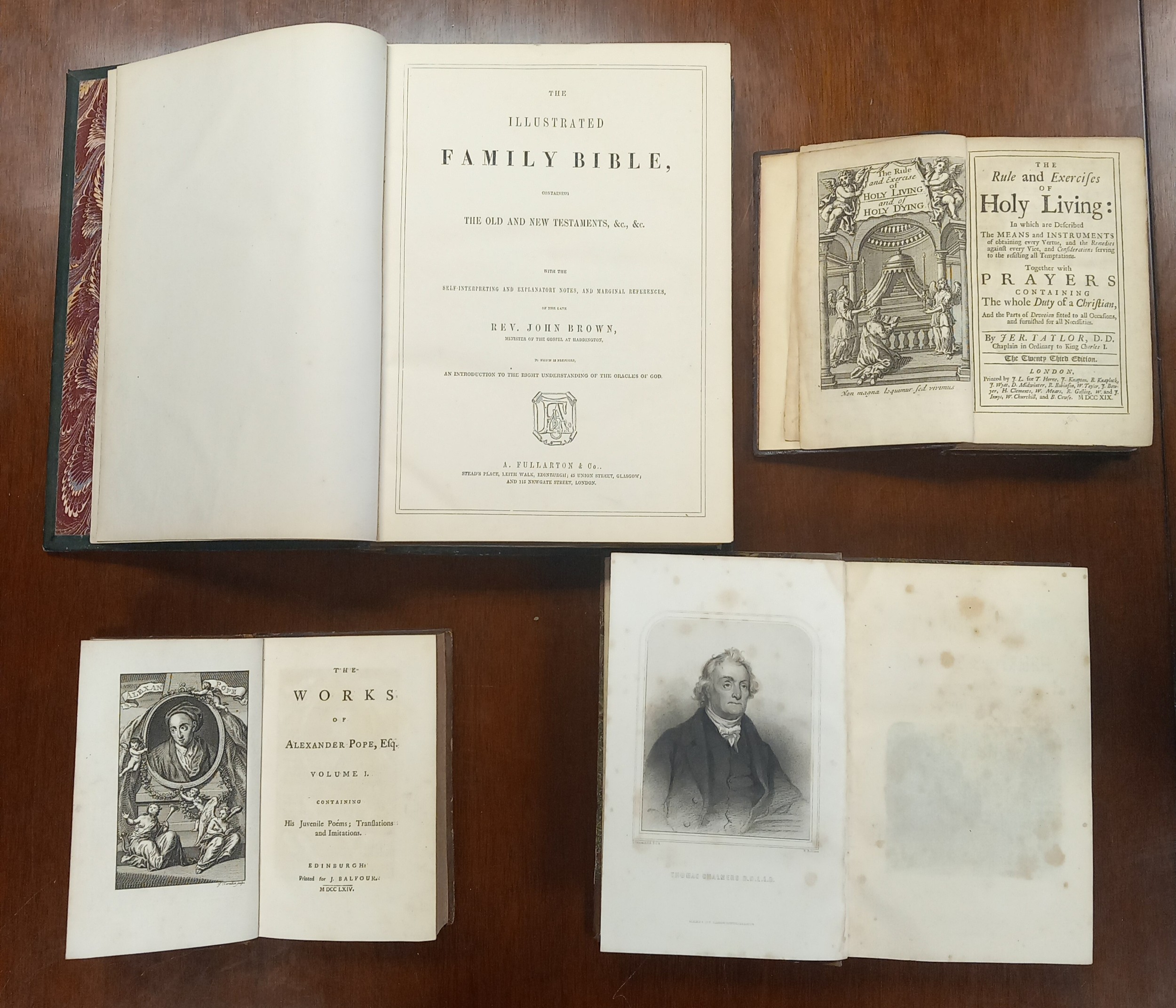 Collection of 4 books to include Eminent Scotsmen Vol 5 The Rule And Exerciles Of Holy Living, - Bild 6 aus 7