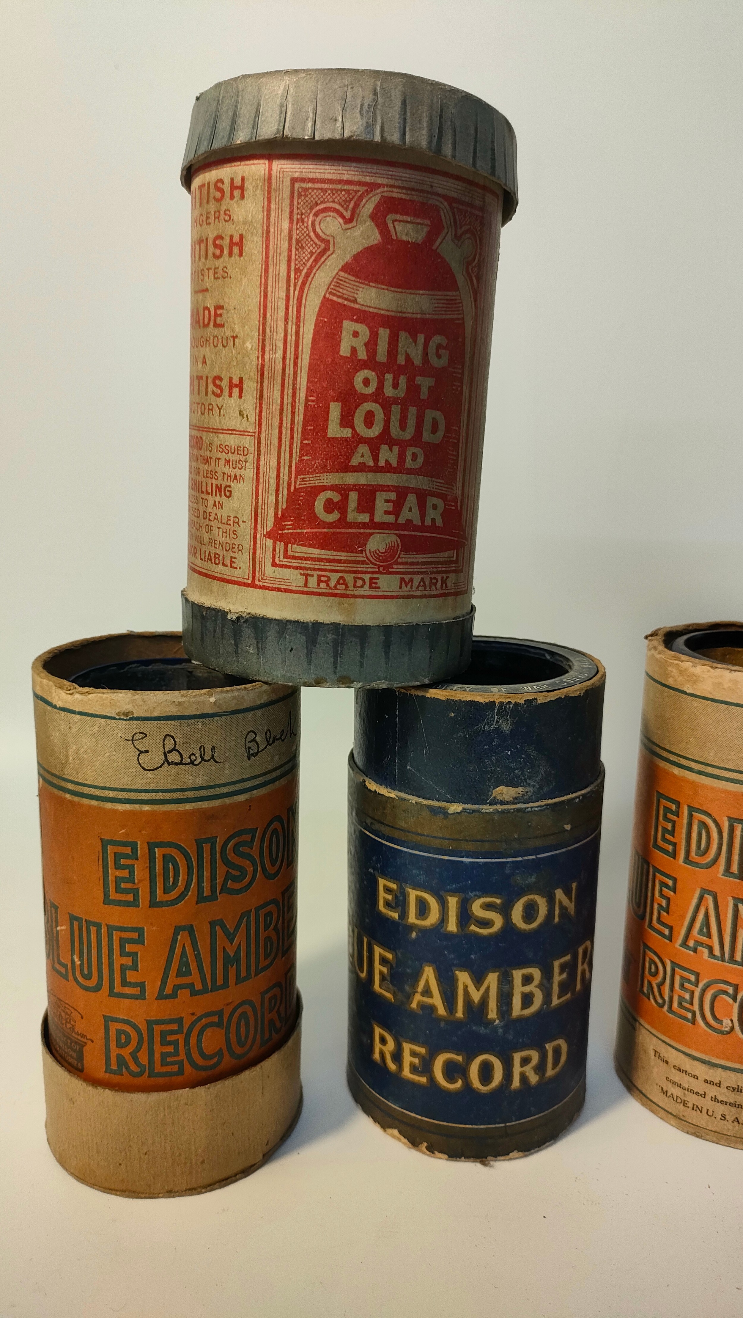 Twelve antique phonograph cylinders by Edison Amberol records - Bild 2 aus 5