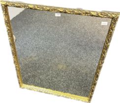 Antique style gilt foliage design mirror [106x84.5]