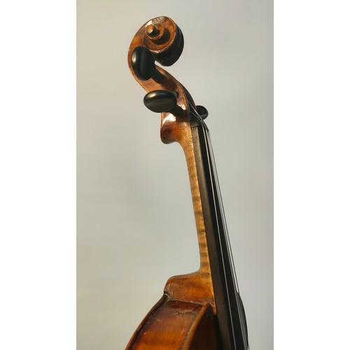 Antique Violin with bow in fitted hard case [60cm] - Bild 10 aus 10