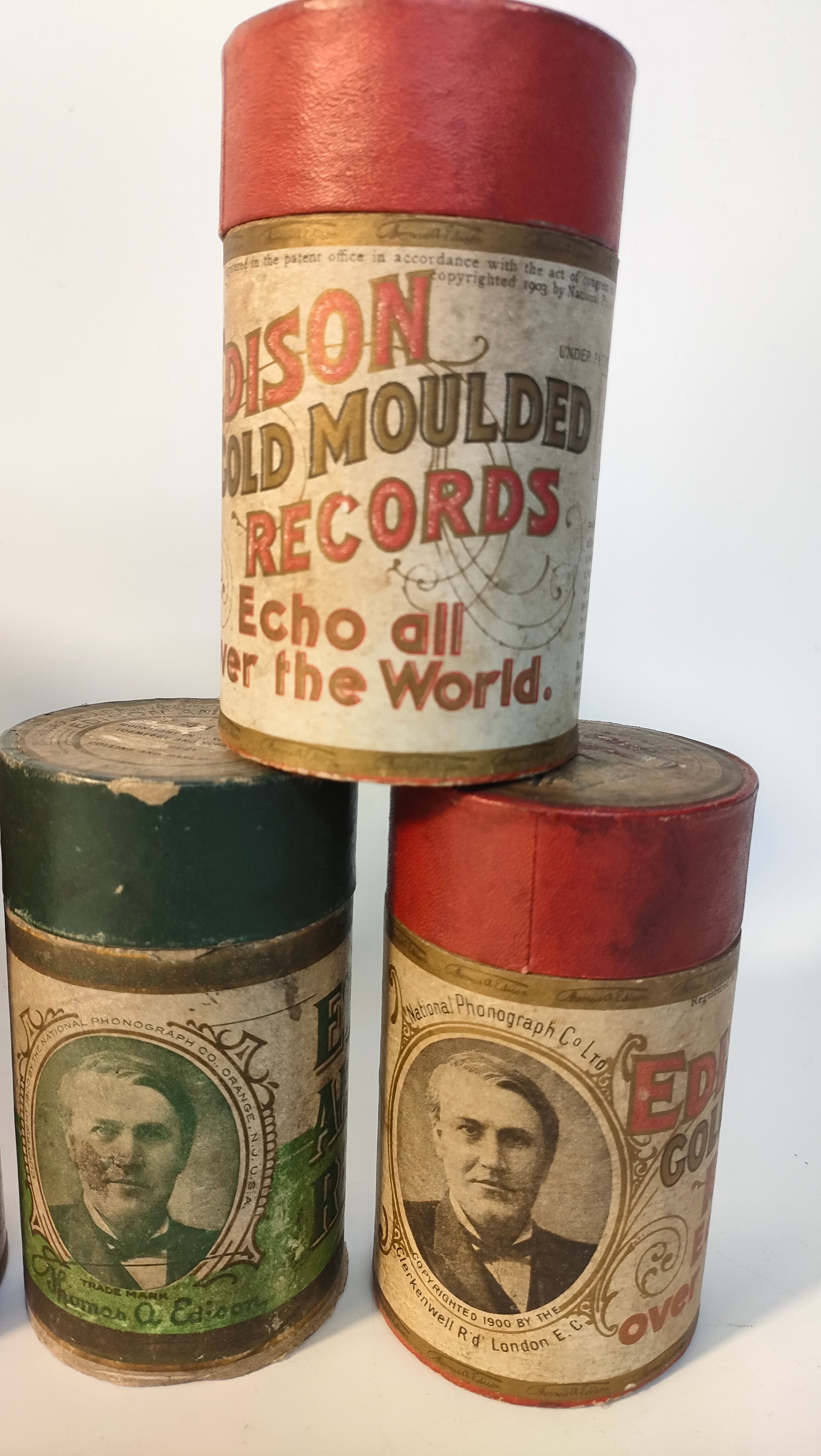 Twelve antique phonograph cylinders by Edison Amberol records - Bild 5 aus 5