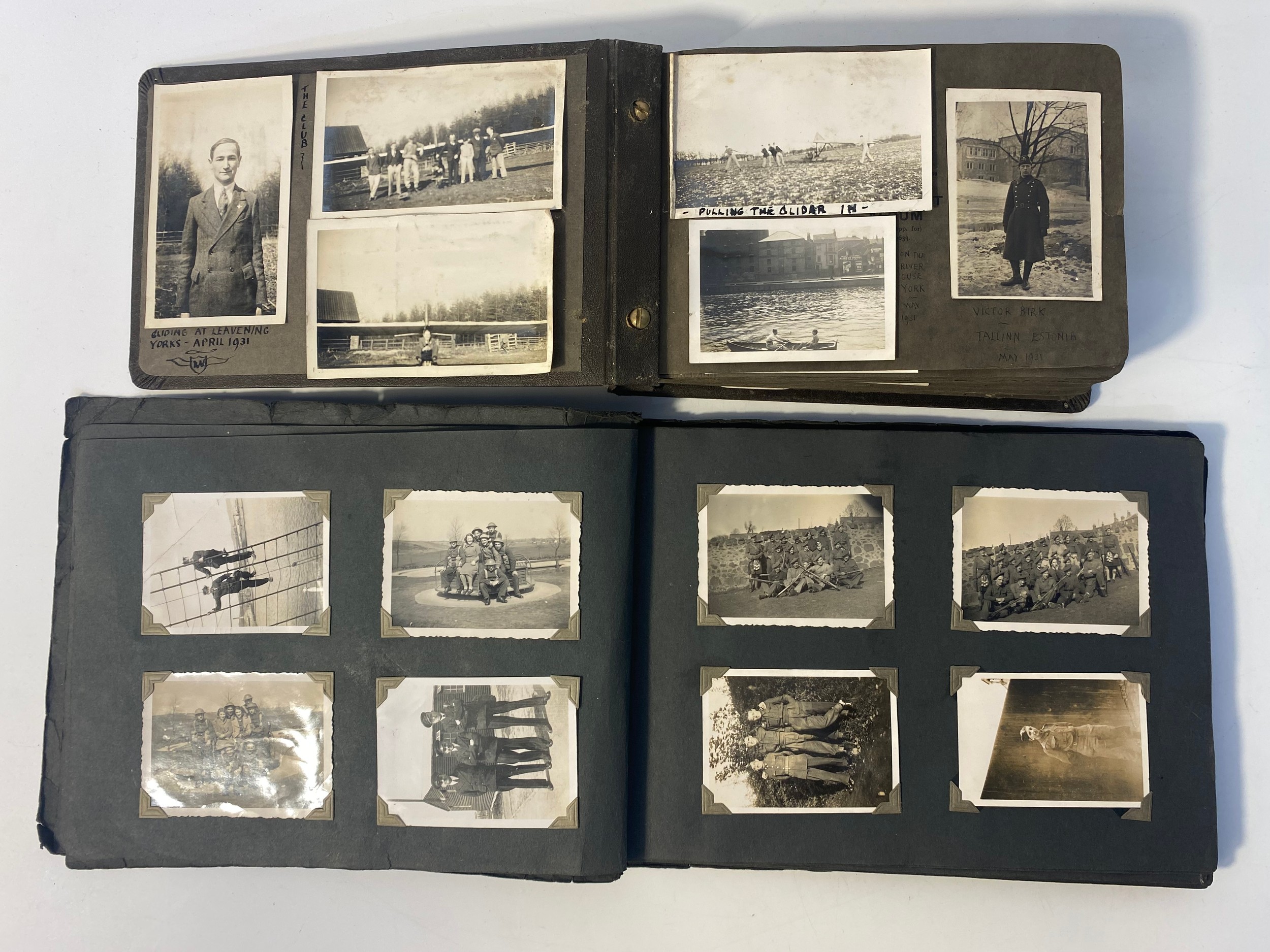 Two World world two photo albums dating from 1930s