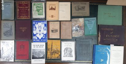 Collection of Vintage Scottish City Guides to include Old Dundee, Aberdeen, and Edinburgh as
