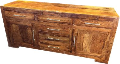 Contemporary Indian Sheesham sideboard [175x77x50cm]