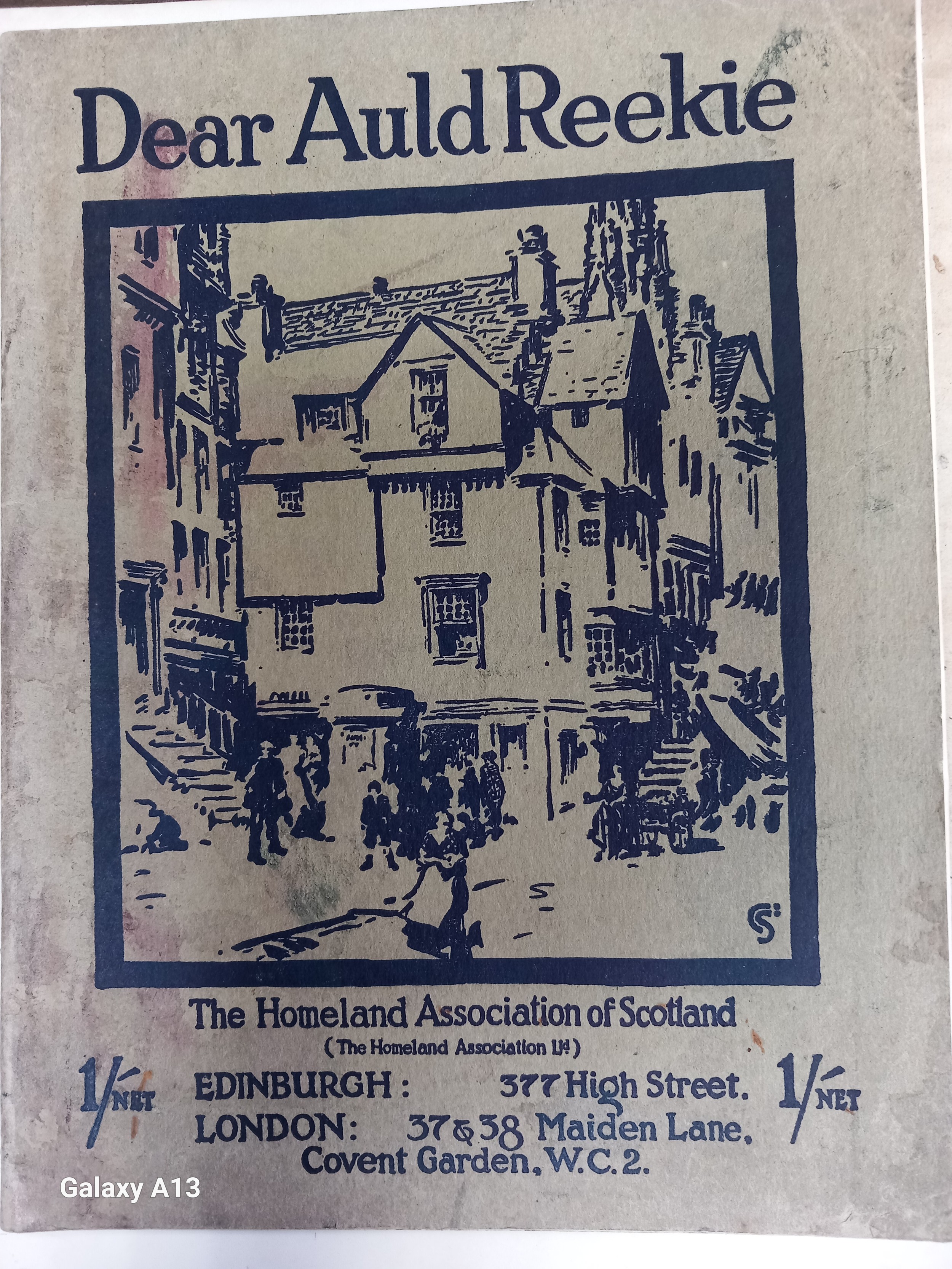 Interesting Collection Of Vintage Publications On Edinburgh and Other Titles To Include Elliot's - Image 3 of 8
