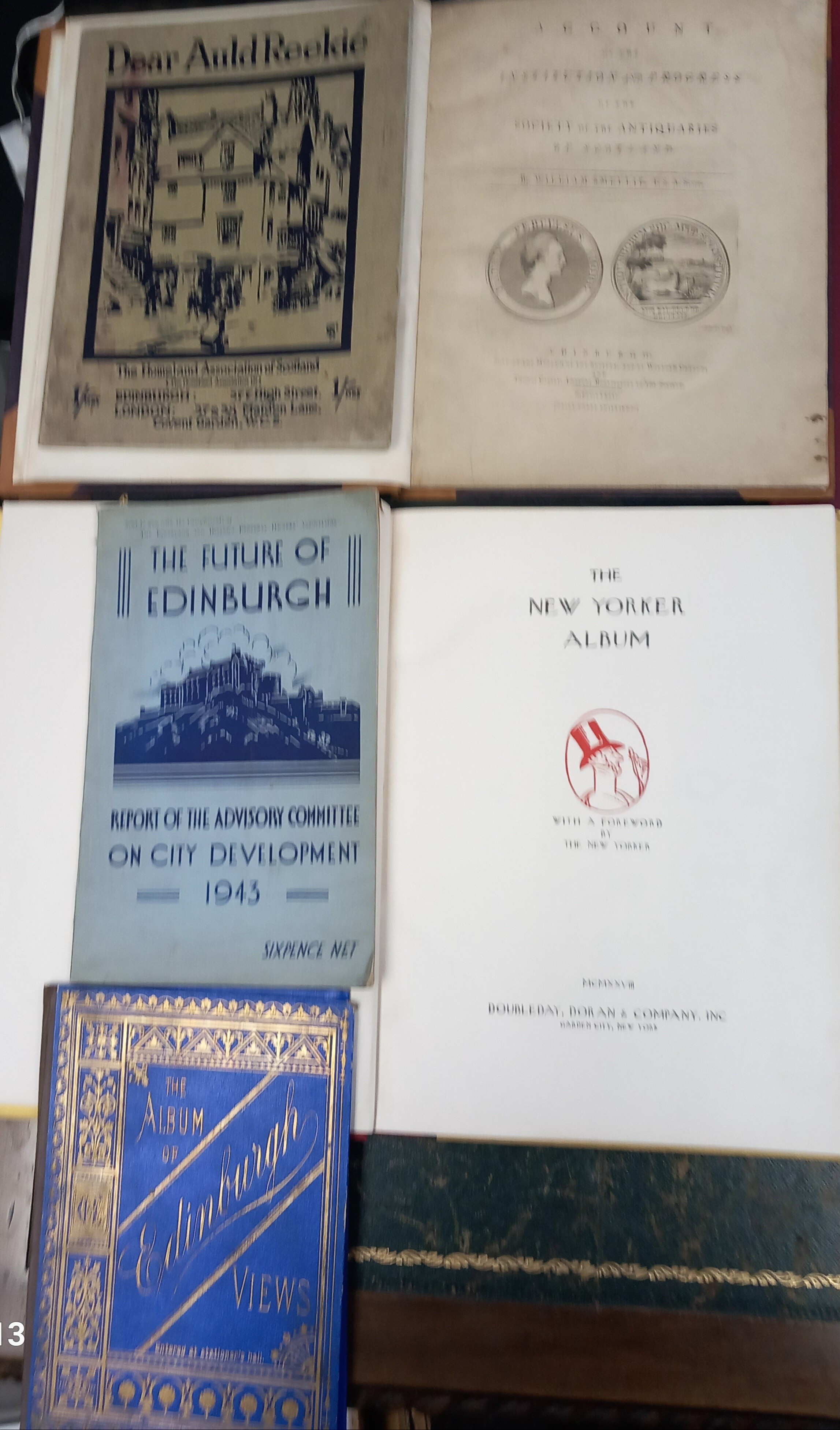Interesting Collection Of Vintage Publications On Edinburgh and Other Titles To Include Elliot's - Image 6 of 8