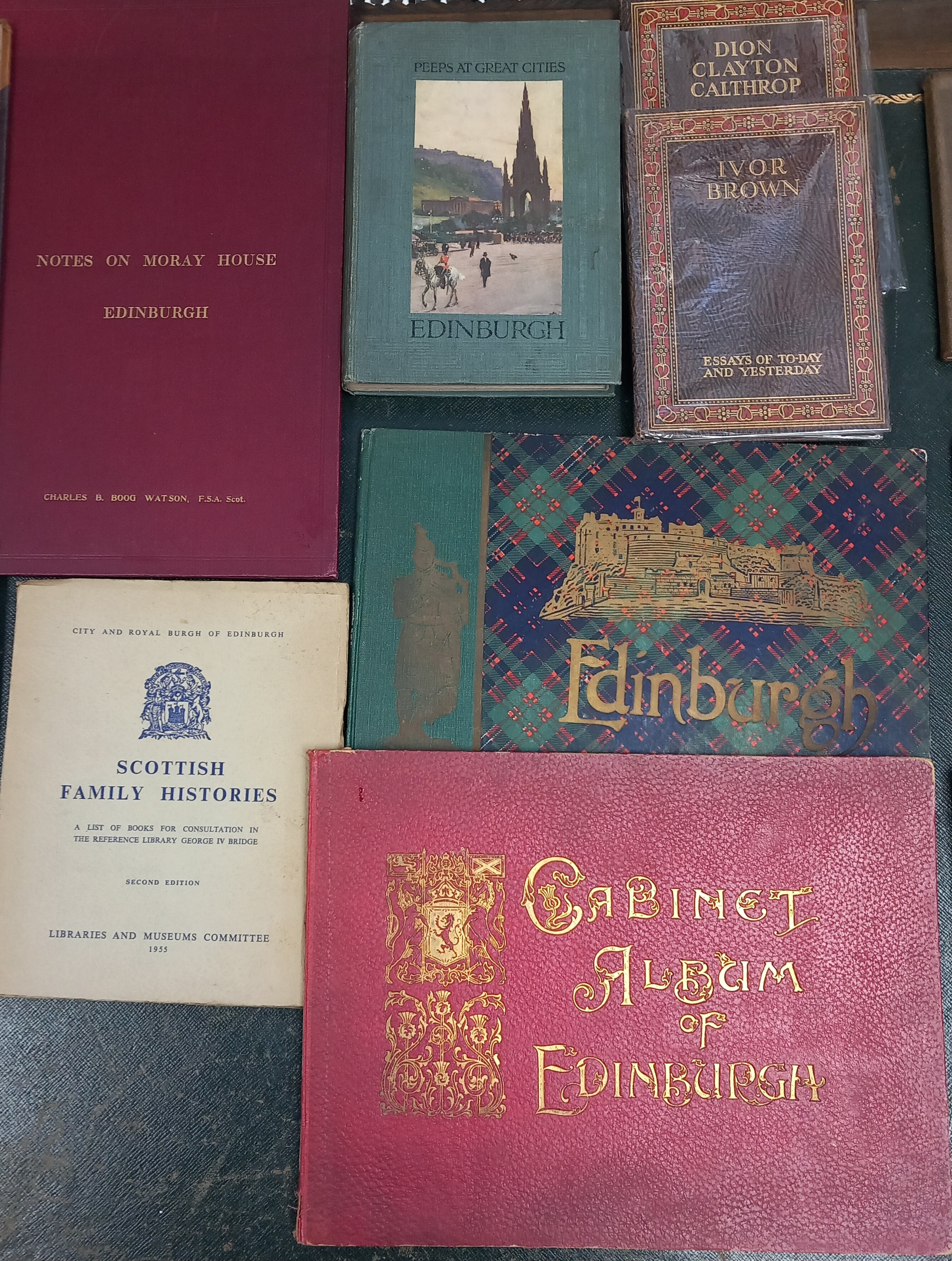 Interesting Collection Of Vintage Publications On Edinburgh and Other Titles To Include Elliot's - Image 7 of 8