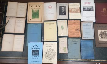 Collection Of Vintage Leaflets and Books to Include: The Edinburgh Life 1823, Jamieson's Illustrated