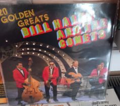 Collection of LPs to include The Bill Haley Collection Famous Movie Sound Tracks, please see