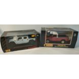 Eagles collectibles die cast farm jeep along with Hummer 1:18 scale model