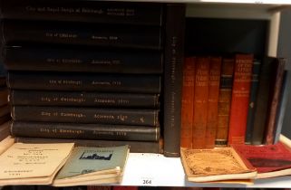 Collection Of Vintage Publications On Edinburgh and Other Titles Of Interest to include: City Of