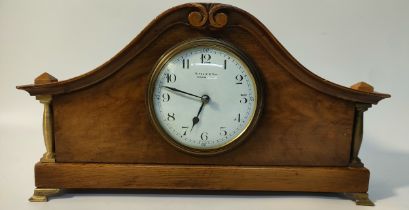 19th Century Ritchie & sons Edinburgh mantle clock ]In working order] [30x16cm]