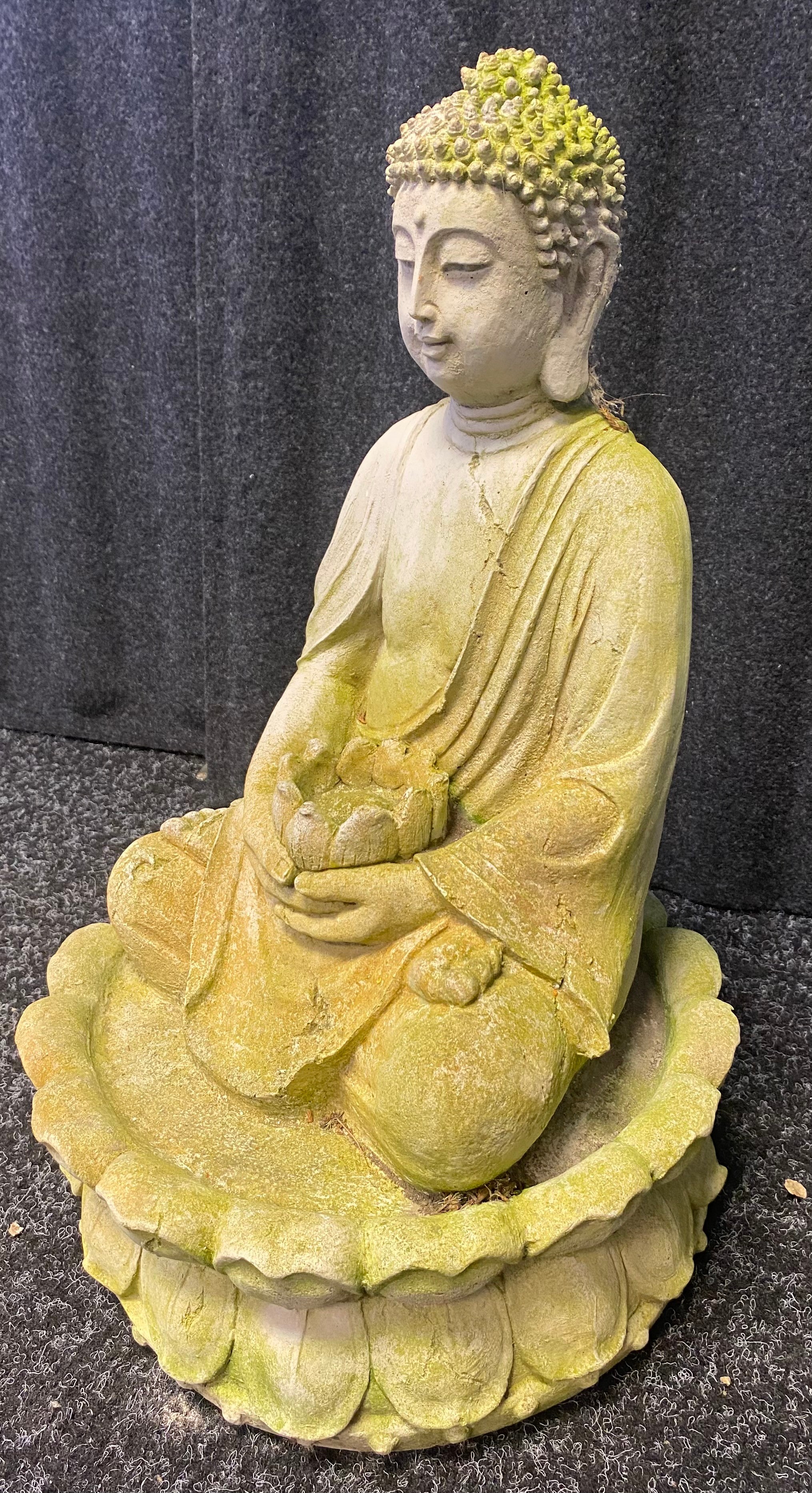 Garden Thai Buddha ornament [18inches high] - Image 3 of 4