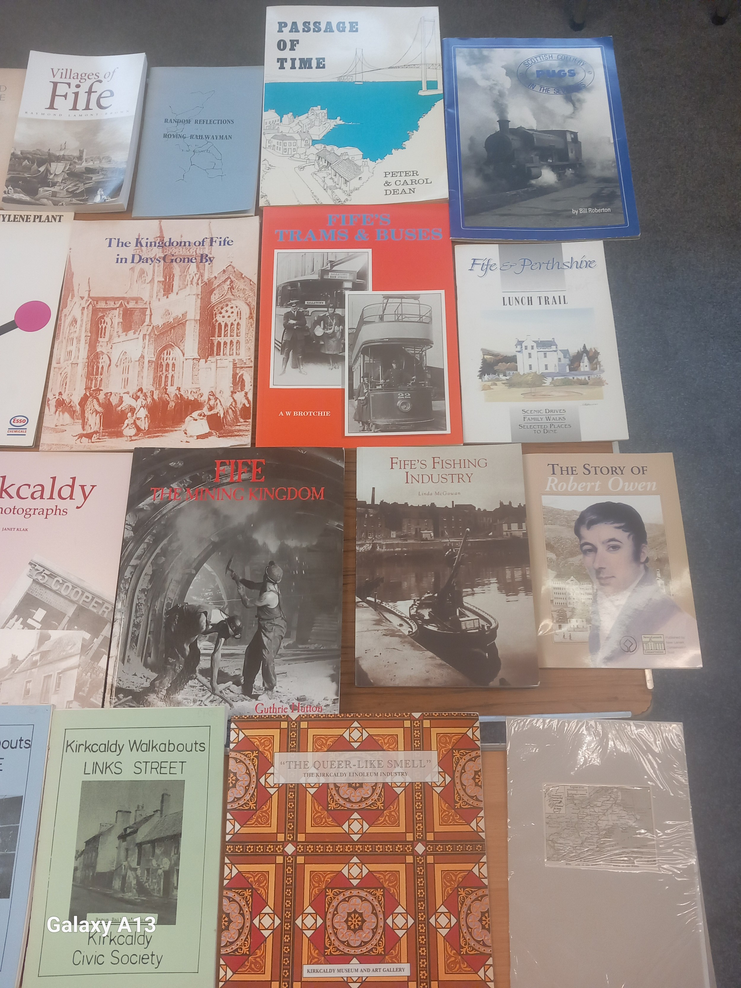 Collection of vintage books on Fife, to include publications on fishing, mining and towns in the - Image 2 of 9