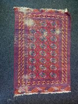 Antique Turkmen rug [184x123cm]