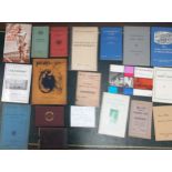 Collection Of Vintage Publications On Edinburgh and Surrounding Areas, to include Blairs Tourist Map