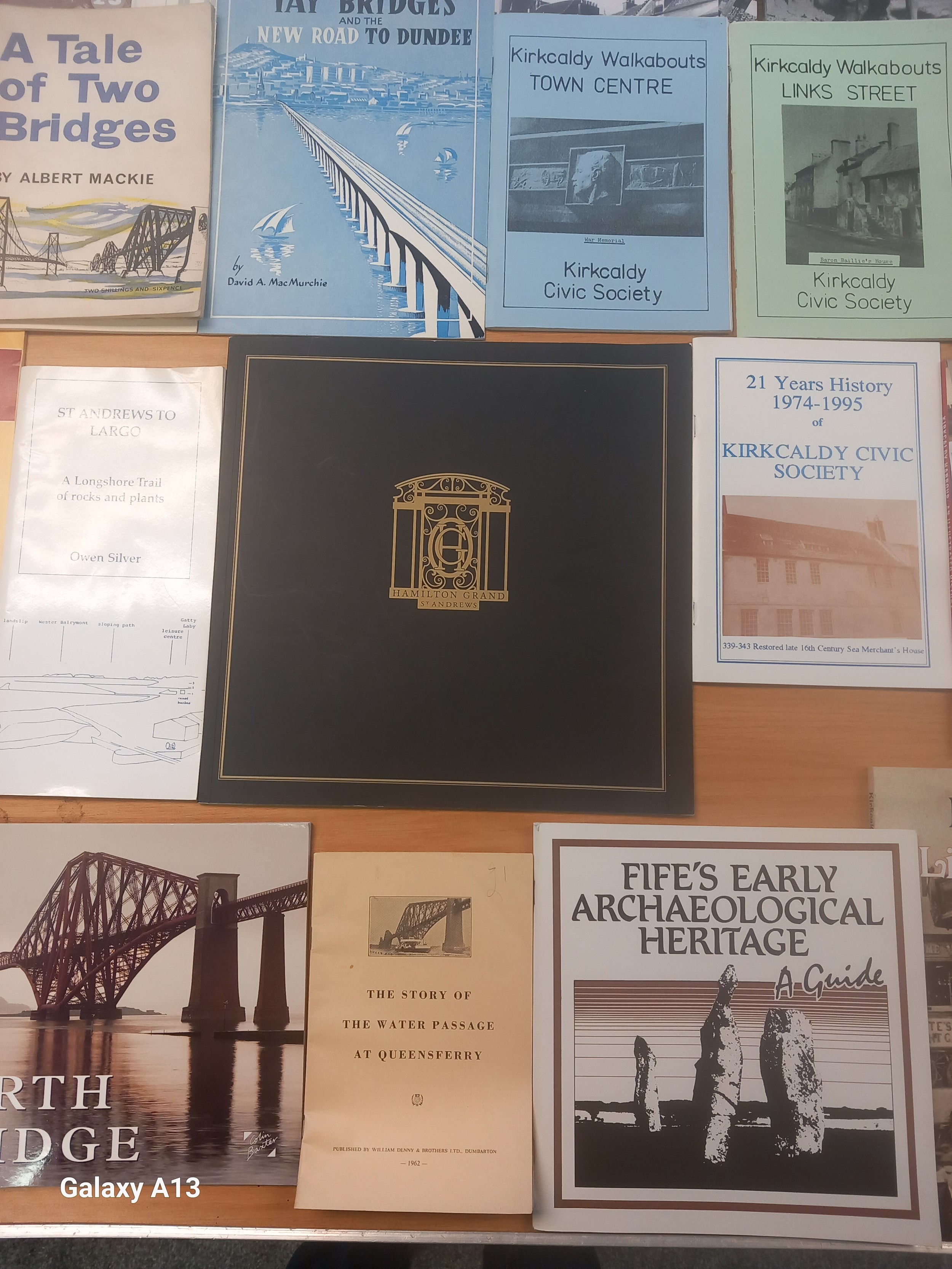 Collection of vintage books on Fife, to include publications on fishing, mining and towns in the - Image 8 of 9