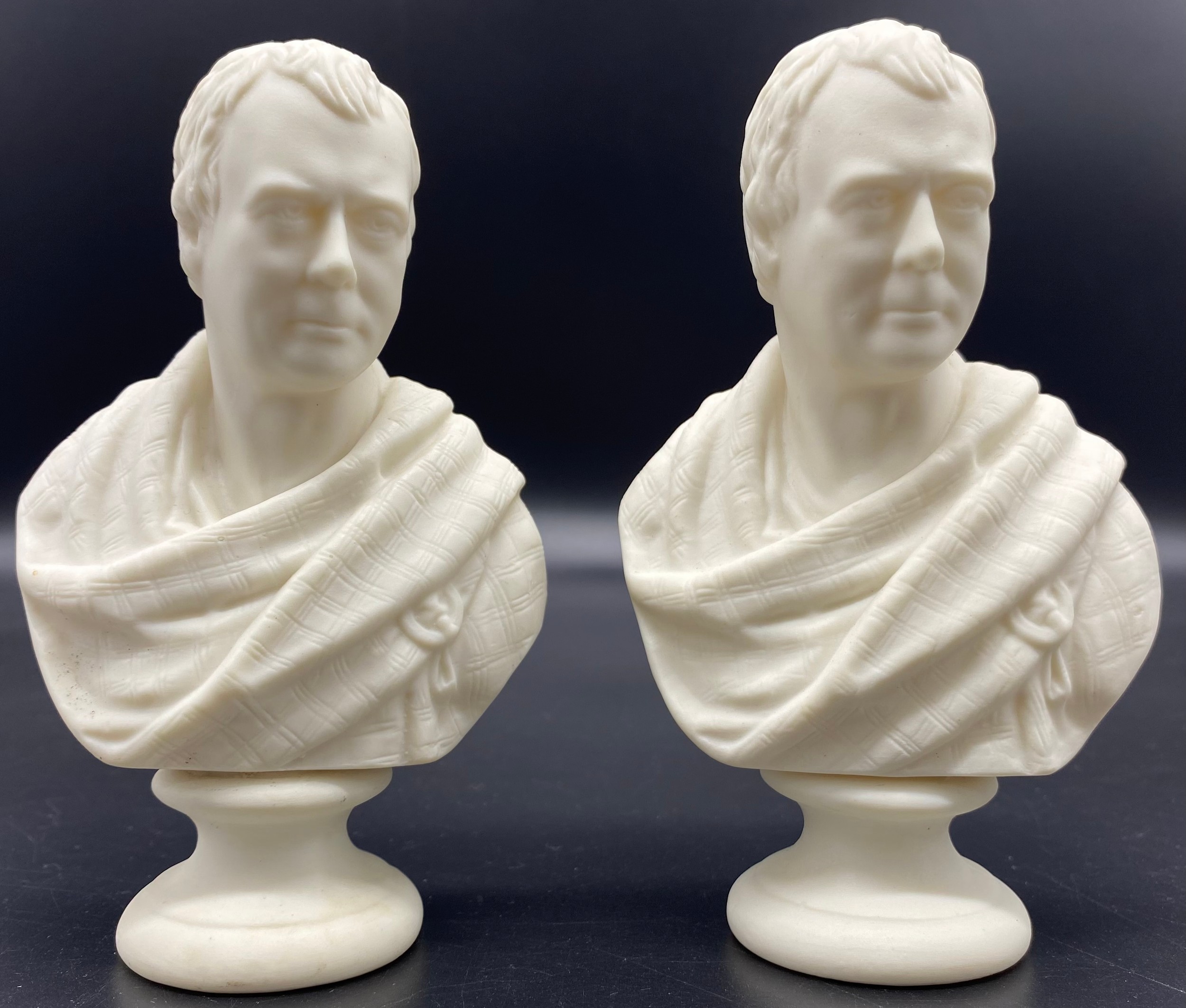 Collection of vintage busts; Lady bust & Sir Walter Scott bust [33cm] - Image 5 of 6