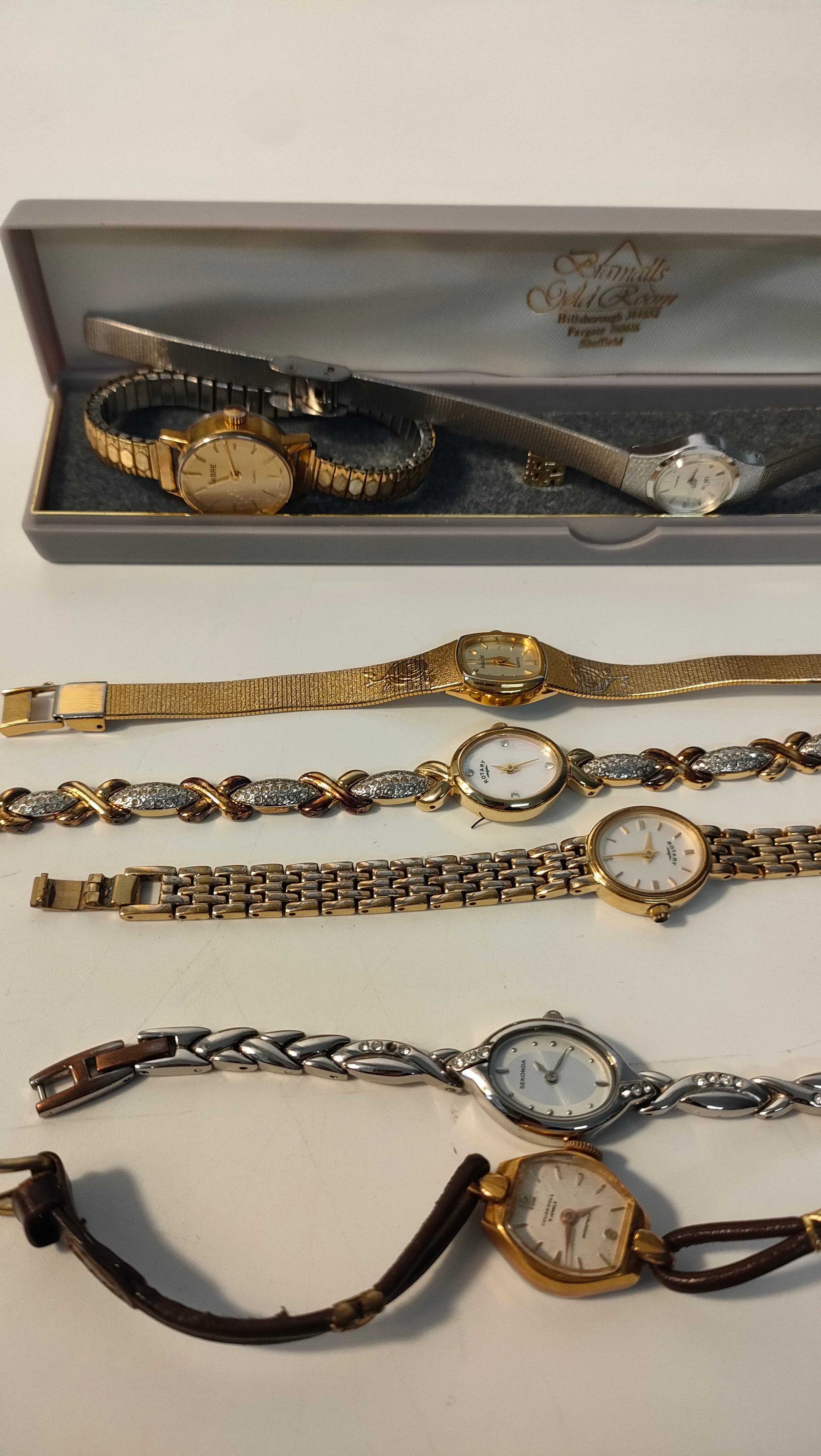 A collection of vintage ladies watches; Rotary & sekonda watches - Image 3 of 3