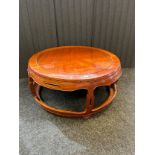 Chinese Rosewood circular coffee table
