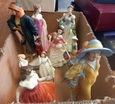 Collection of Royal Doulton to include Marianne, Susan, Flower Of Scotland, Grace and others (some