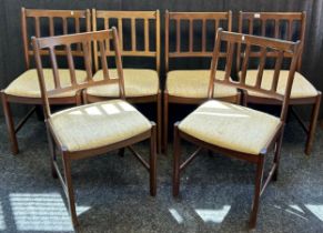 Lot of six Danish Mid Century chairs [Uldum Mobelfabrik]