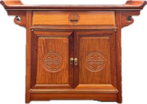 Chinese rosewood ming style alter cabinet [80x96x38cm]