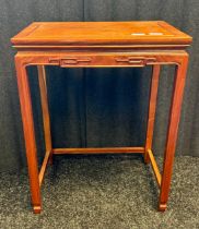 Chinese Rosewood side table