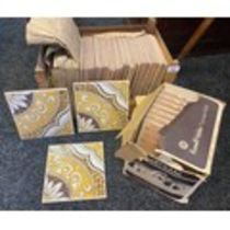 A large selection of Mid Century Italian tiles