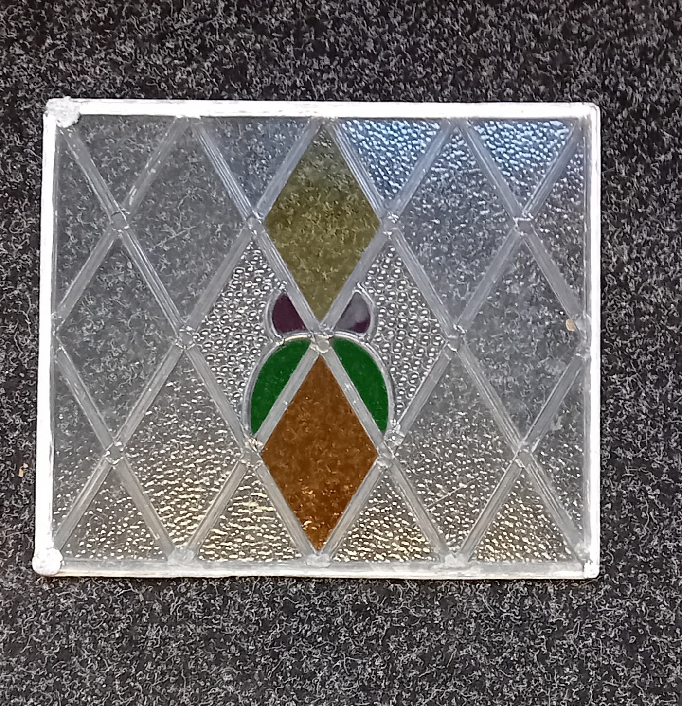 Stained glass coloured lead panels - Image 3 of 3