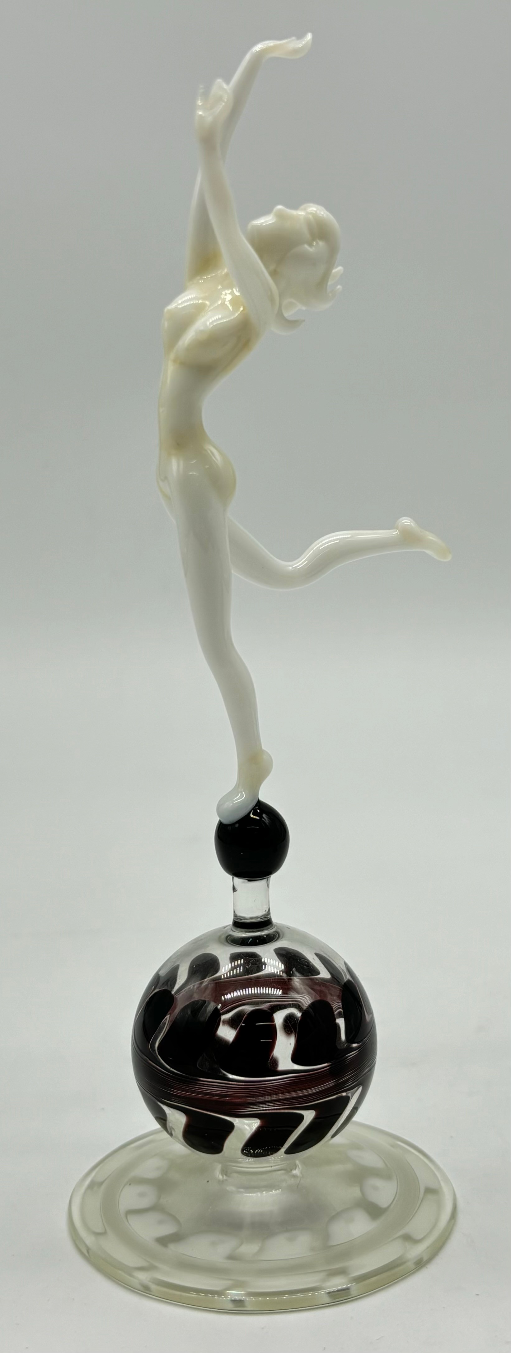 Mid Century Glass lampwork figurines by Istvan Komaromy. - Image 3 of 4