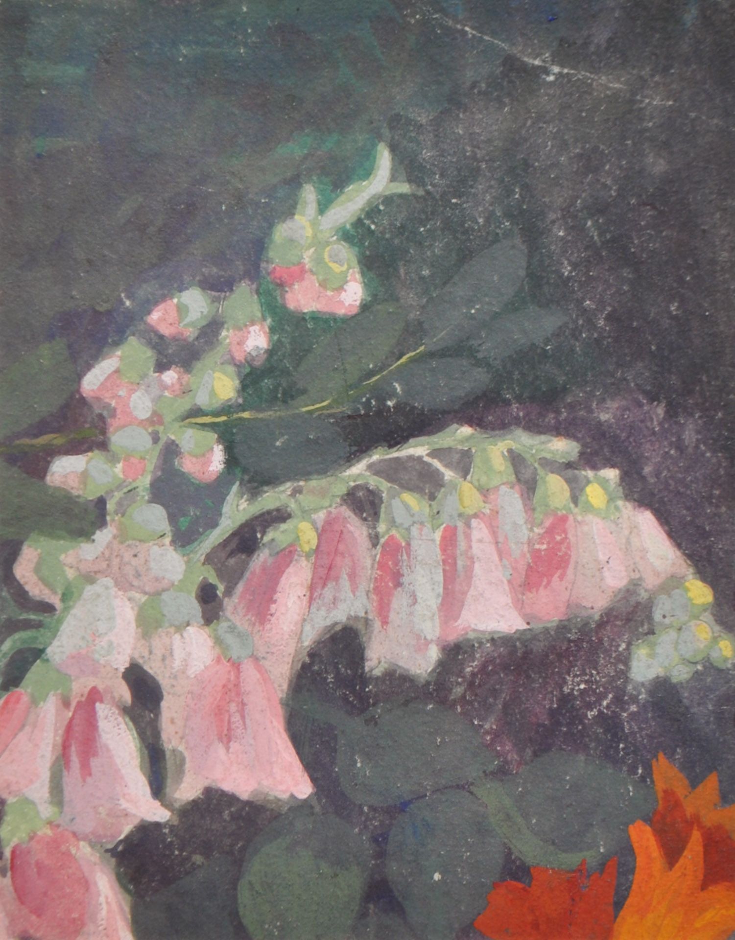 Hans Josef Weber-Tyrol - Glockenblumen, um 1910