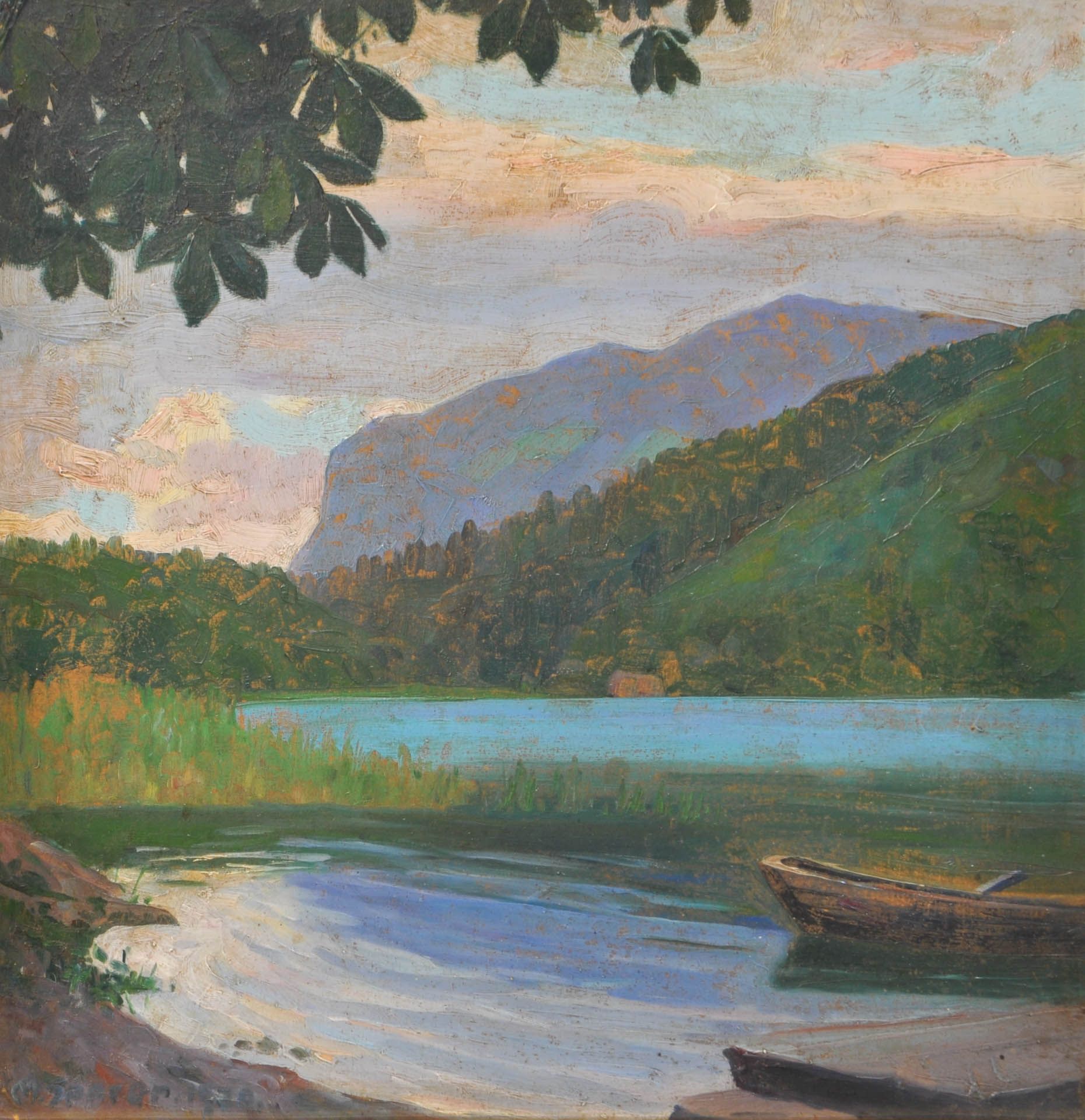 Max Sparer - Montiggler See, 1930
