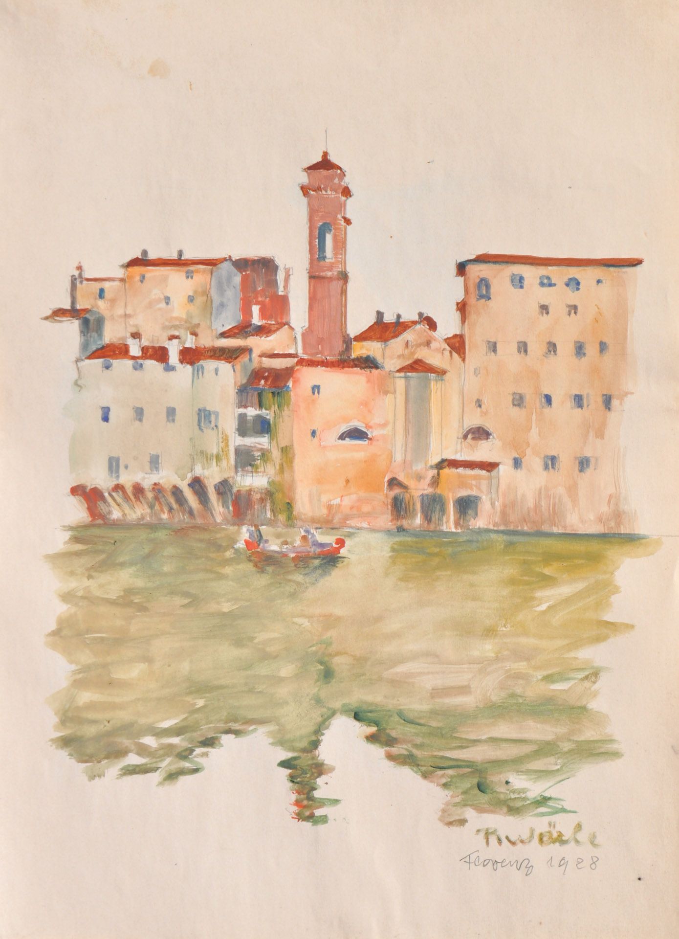 Raimund Wörle - Florenz, 1928