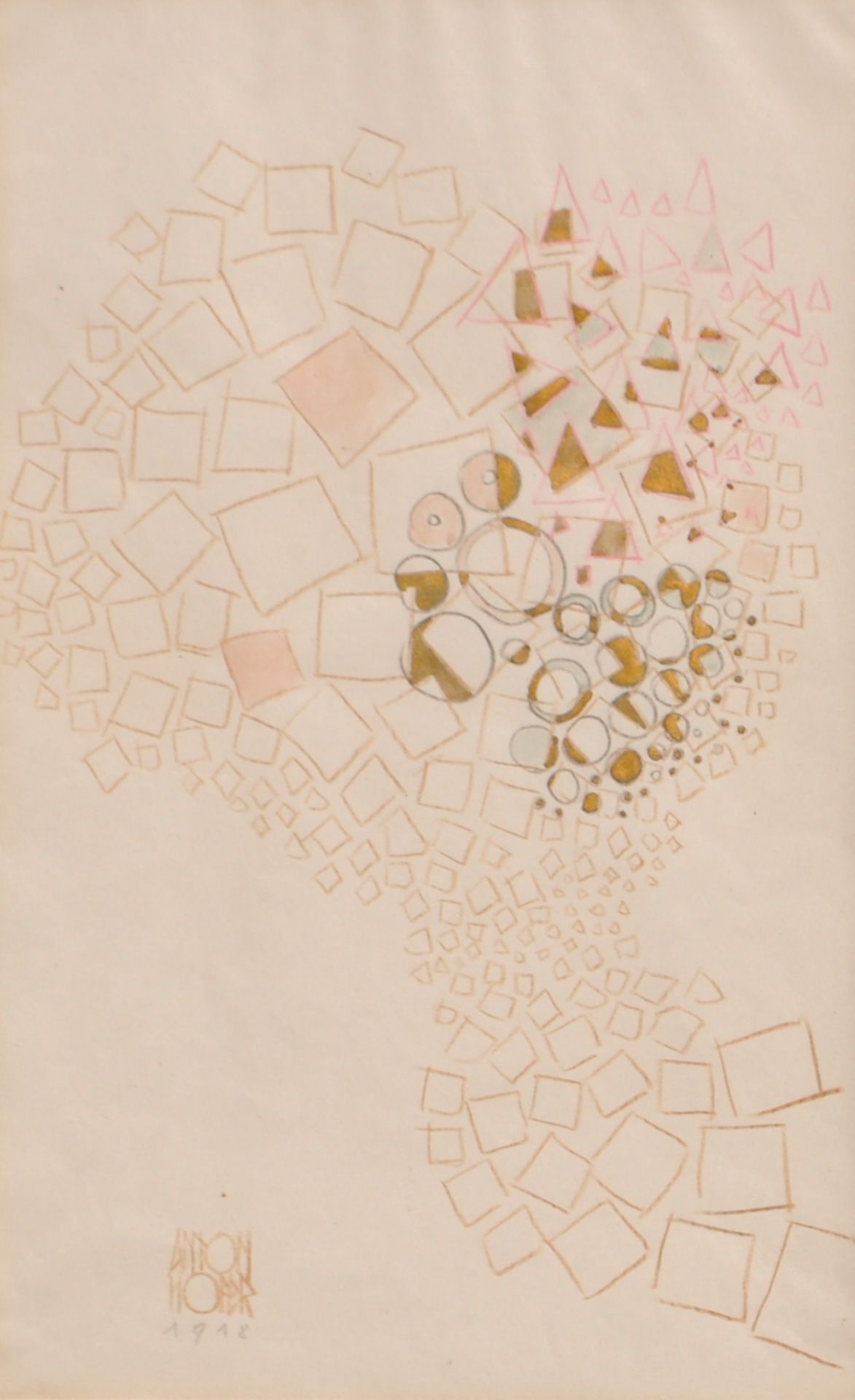 Anton Hofer - 2 Kompositionen, 1918