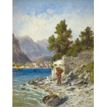 Gabriele Arnhardt-Deininger - Torbole am Gardasee, 1892