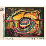 Friedensreich Hundertwasser - Look at it on a rainy day, 1971/72