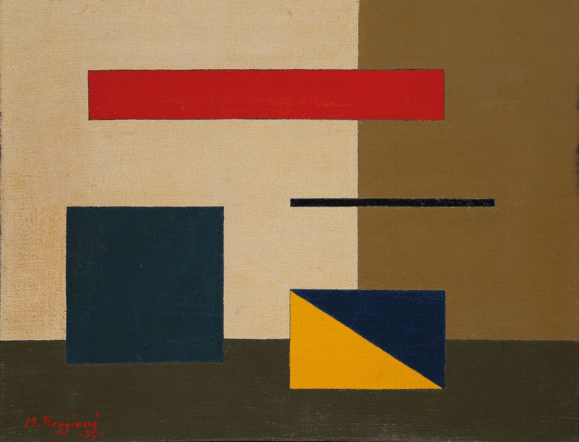 Mauro Reggiani - Komposition, 1935
