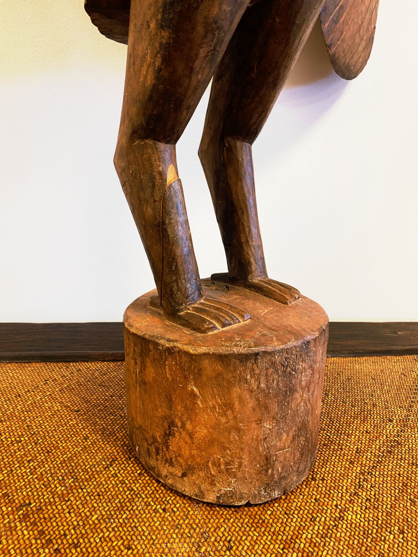 Sculpture d'oiseau Calao du Congo - Image 5 of 5