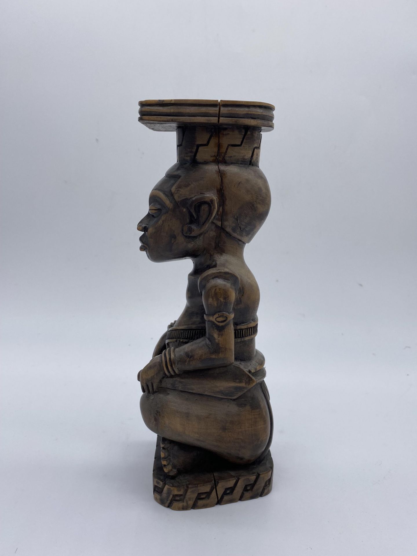 Statuette en bois Africaine - Bild 2 aus 3