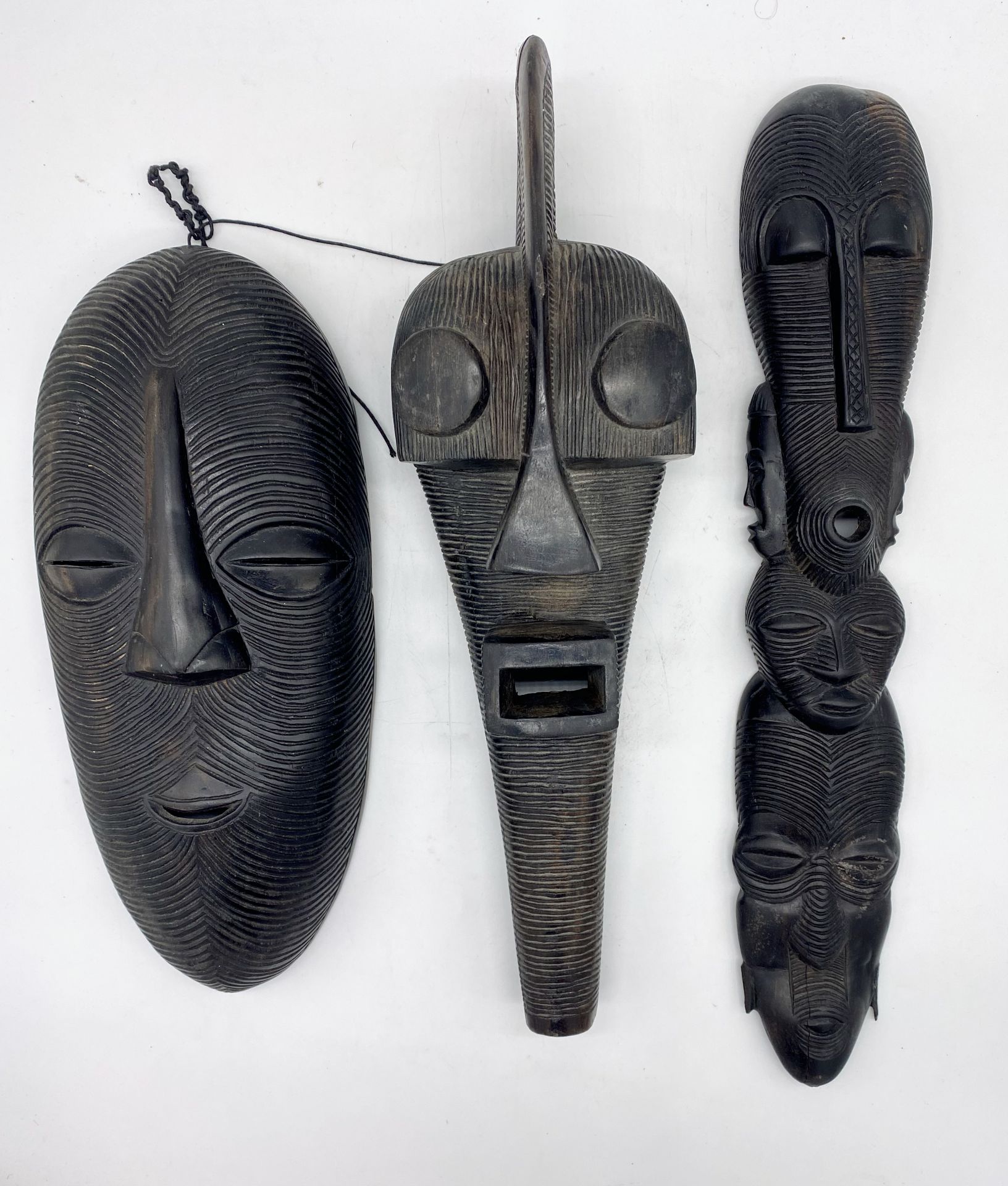 Lot de masques Africain - Image 2 of 2