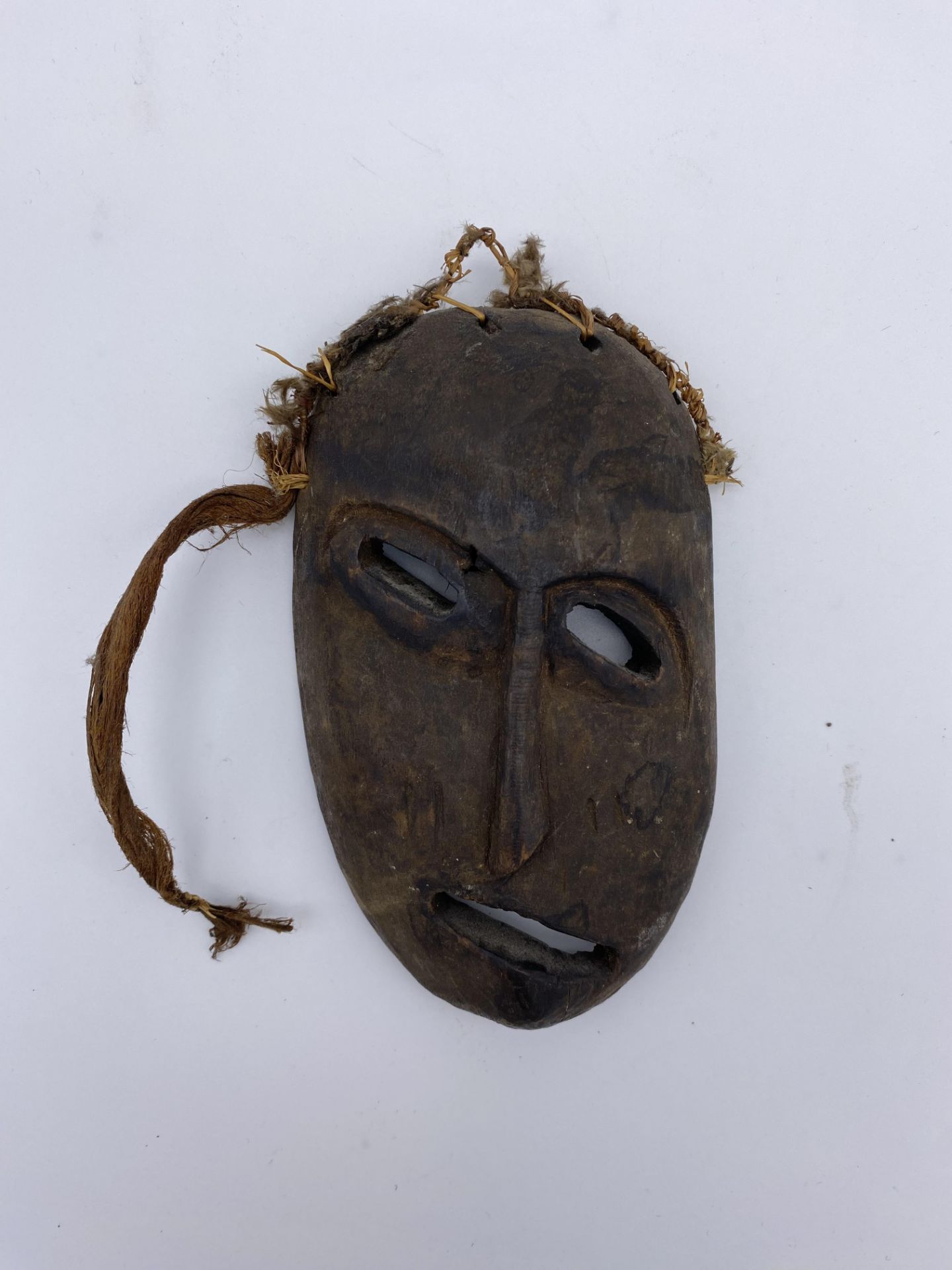 Masque Lega de maladie en bois